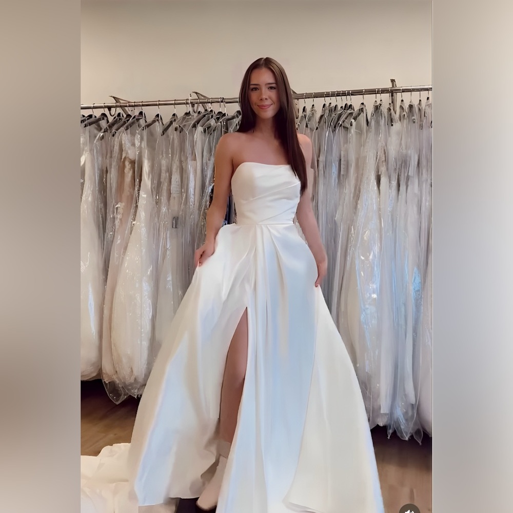 Timeless A Line Wedding Dress
